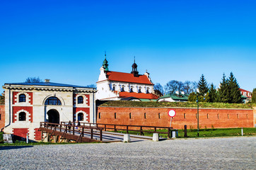 Obraz premium The Szczebrzeska Gate in Zamość, Poland