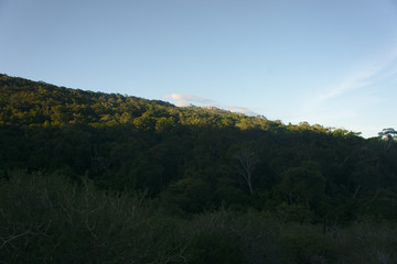 panorama of mountains