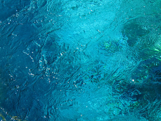 The blue eye spring