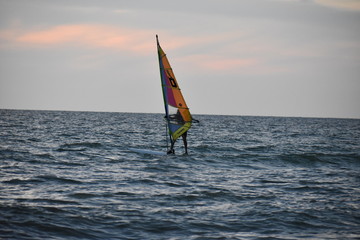 Sailing at Sea