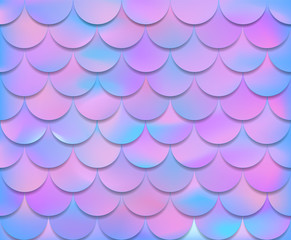 Mermaid scale. Vector illustration for clothes