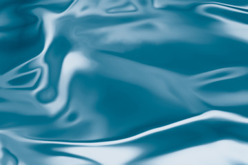 .Turquoise liquid shiny background.
