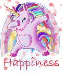  Happiness Funny Dubbing Unicorn for Girls Teens