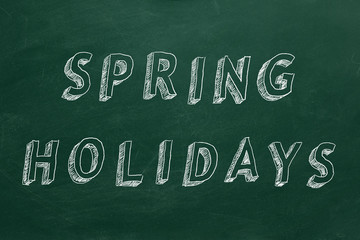 Obraz premium Spring holidays