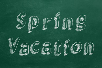 Obraz premium Spring Vacation