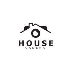 Camera icon logo design vector template