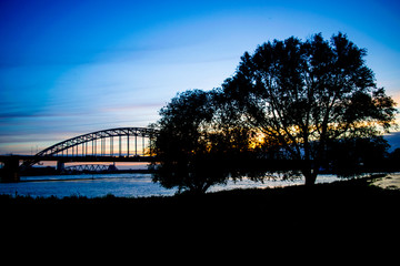 the Iconic Waalbridge in Nijmegen