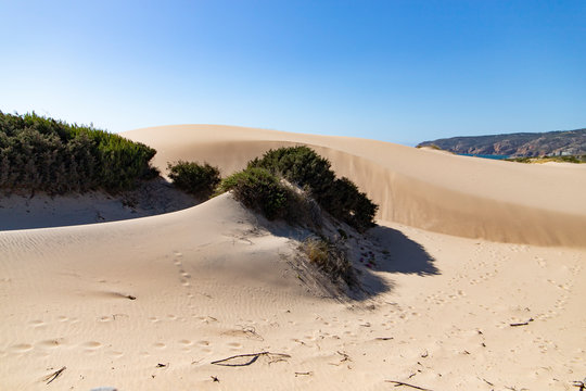 Dunas com c&eacute;u azl