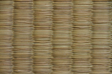 Obraz premium Original traditional Tatami Mat texture, called japanese Tatami Mat or Nippon Tatami Mat, Texture, Background, Screen saver or Wallpaper