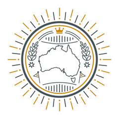 australia badge