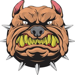 Anggry Dog Vector