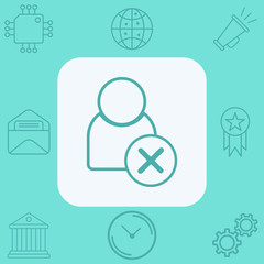 User vector icon sign symbol