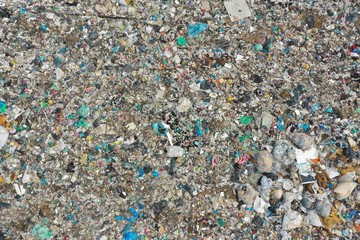 Plastic pollution crisis. Garbage sent to Malaysia for recycling is instead dumped in a huge landfill