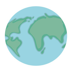 Isolated planet design vector illustration