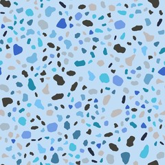 Marble wallpaper. Abstract terrazzo seamless pattern illustration