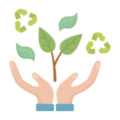 Recycle icon represented by arrows