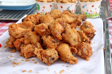 Fried chicken at street food