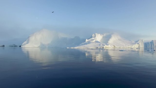 Arctic Iceberg in Ilulissat Icefjord, Greenland