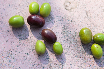 四国、小豆島のオリーブ　香川・日本