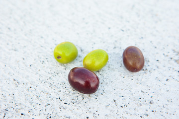 四国、小豆島のオリーブ　香川・日本