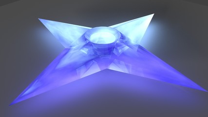 Shuriken De Cristal © MoissEliud