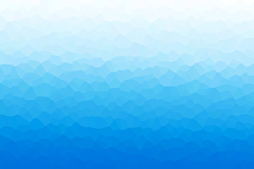 Blue gradation.  青のグラデーション