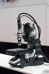 Digital microscope in the office.