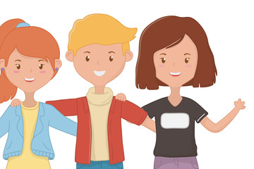 Girls and Boy Friendship design