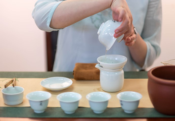 Chinese tea ceremony set the show for exchange student,