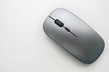 isolated wireless computer mouse for office employee