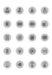 set of icons