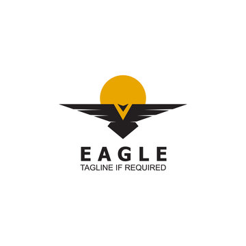 Eagle logo inspiration vector template