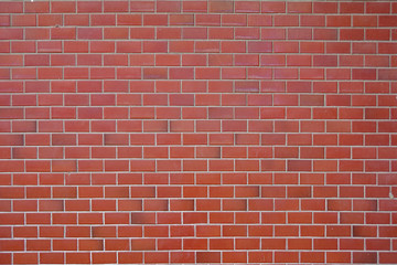 Red brick wall pattern background 