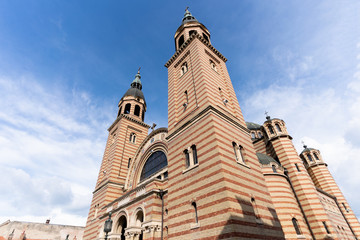 Cathedral orthodox church in Sibiu city 