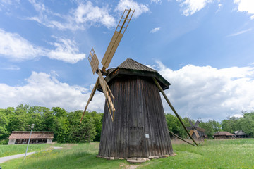 Windmill in Sibiu County, Transylvania