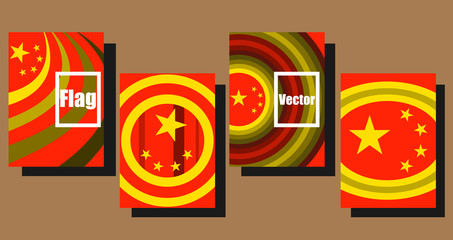 Fototapeta premium A set of modern abstract Cover Design . Cover Design template for the decoration presentation, brochure, catalog, poster, book, magazine etc.