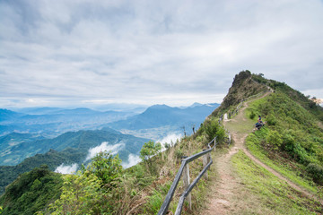 Phu chi dao at Chiang rai province