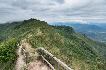 Phu chi dao at Chiang rai province