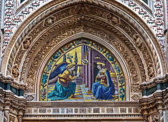 Obraz premium Big cathedral in Florence