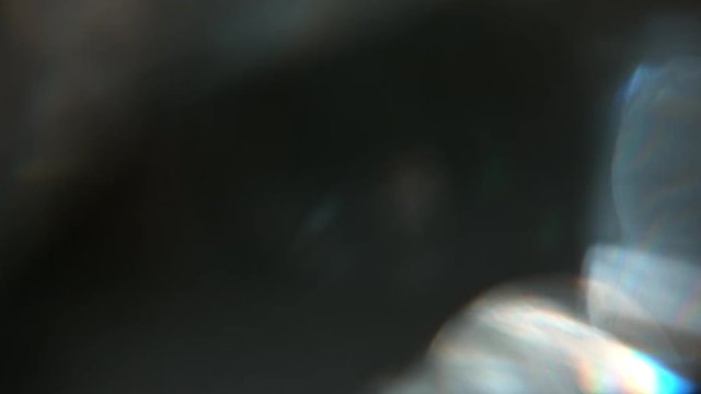 Super Slow Motion Shot of Abstract Bokeh Light Moving at 1000fps.