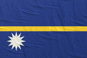 3d rendering of Nauru flag