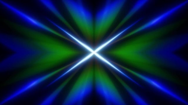 4K green blue modern  lights   animated background  with zine  colors. Abstract background with neon triangles.