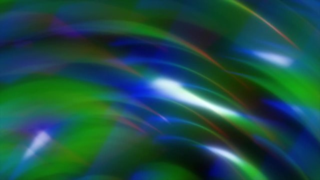 4K blurred  green blue modern  lights   animated background  with zine  colors. Abstract background with neon triangles.