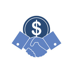 Business related icon on background for graphic and web design. Simple illustration. Internet concept symbol for website button or mobile app.