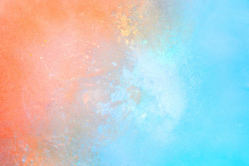 Colorful ice texture background. Iridescent holographic bright colors of winter or ice for summer drinks