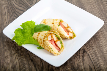 Chicken bread roll
