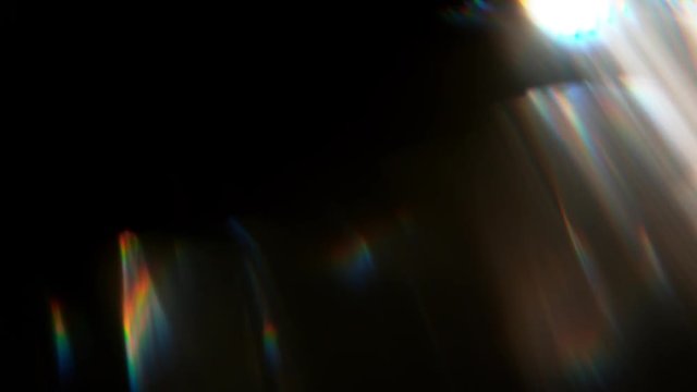 Super Slow Motion Shot of Abstract Bokeh Light Moving at 1000fps.