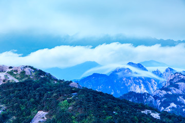 Fototapeta premium Huangshan beautiful natural landscape,Anhui Province,China
