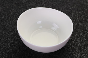 White porcelain bowl