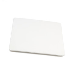 white ceramic square plate tableware
